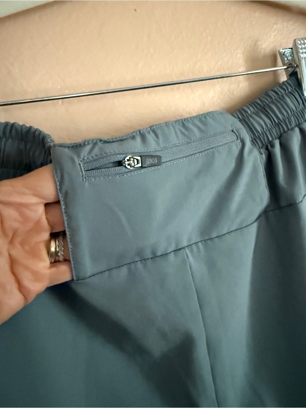 ASOS Teal Green Elastic Waist Track Pants - Picture 7 of 7